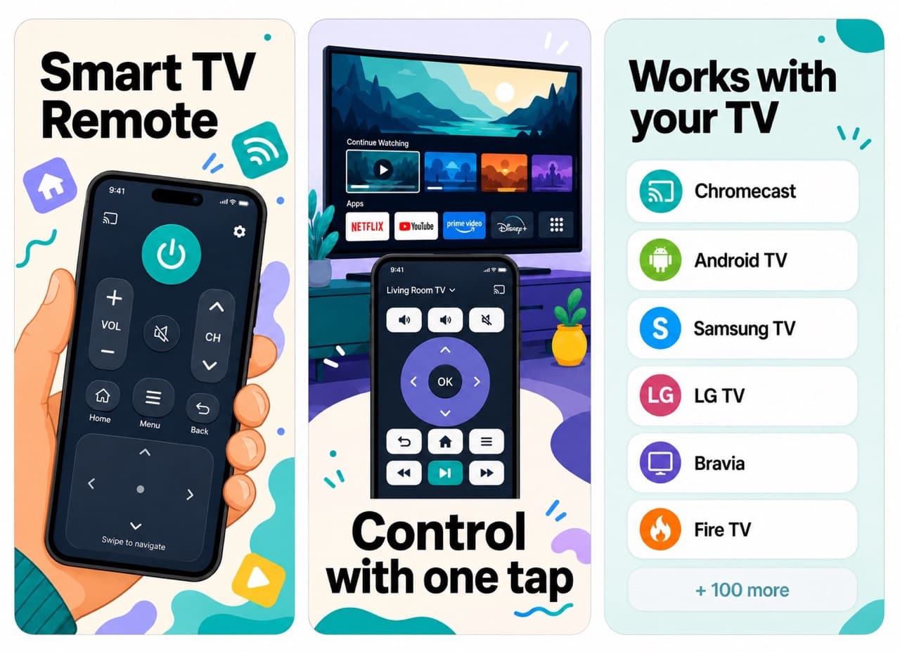 App Store screenshot style - Premium
